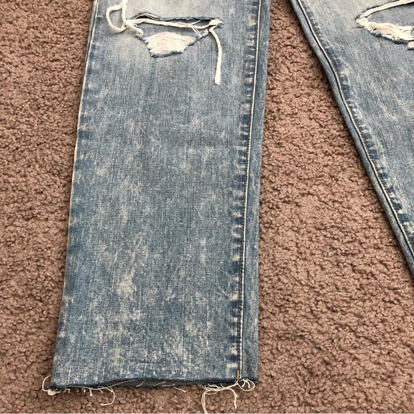 Express Boyfriend Mid Rise Jeans - Picture 4 of 11